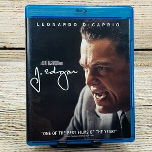 J. Edgar [2011 Blu-ray‎ Disc] Leonardo DiCaprio Clint Eastwood Film Movie